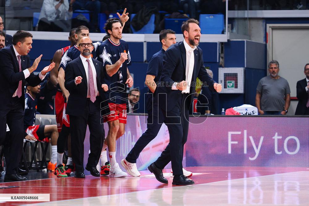 BASKET - Euroleague - EA7 Emporio Armani Milano vs Crvena Zvezda Meridianbet Belgrade