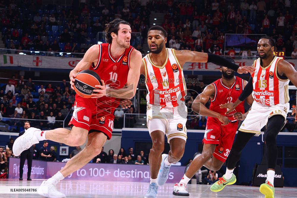 BASKET - Euroleague - EA7 Emporio Armani Milano vs Crvena Zvezda Meridianbet Belgrade