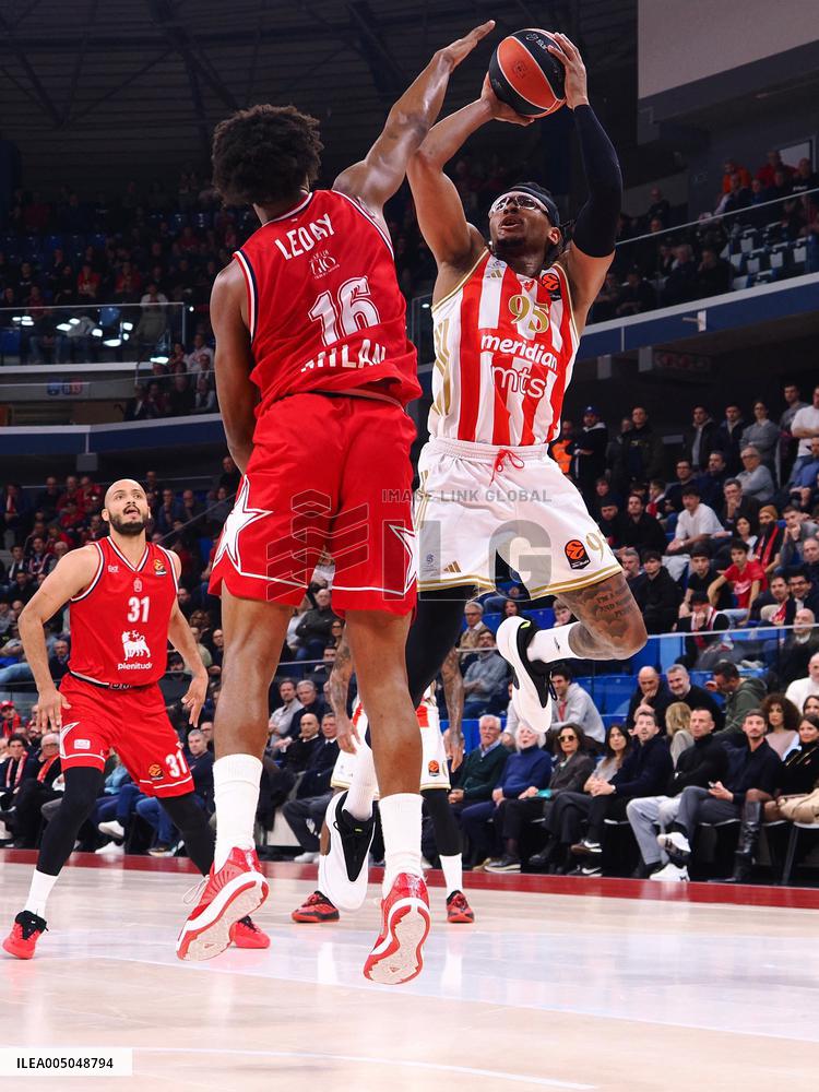 BASKET - Euroleague - EA7 Emporio Armani Milano vs Crvena Zvezda Meridianbet Belgrade
