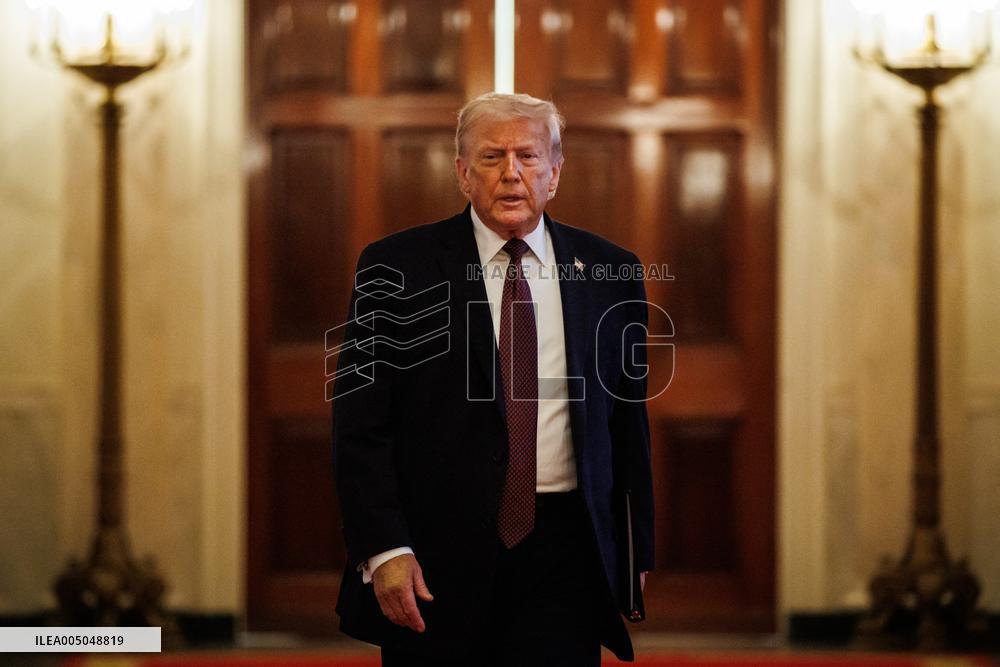 DC: President Trump honors the 2025 Stanley Cup Champions the Florida Panthers