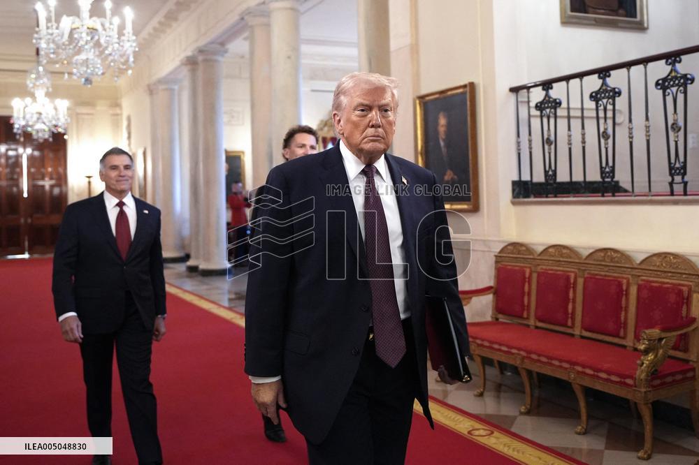 Donald Trump welcomes The Florida Panthers - Washington