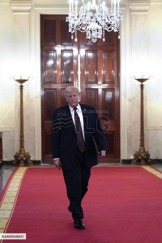 Donald Trump welcomes The Florida Panthers - Washington