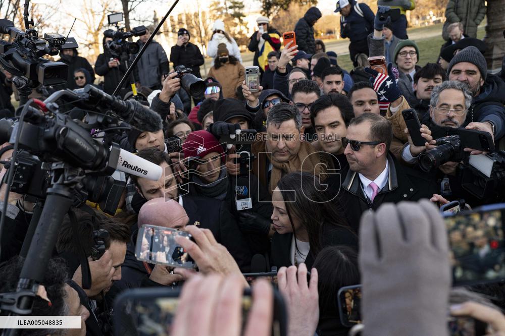 María Corina Machado Visits US Capitol