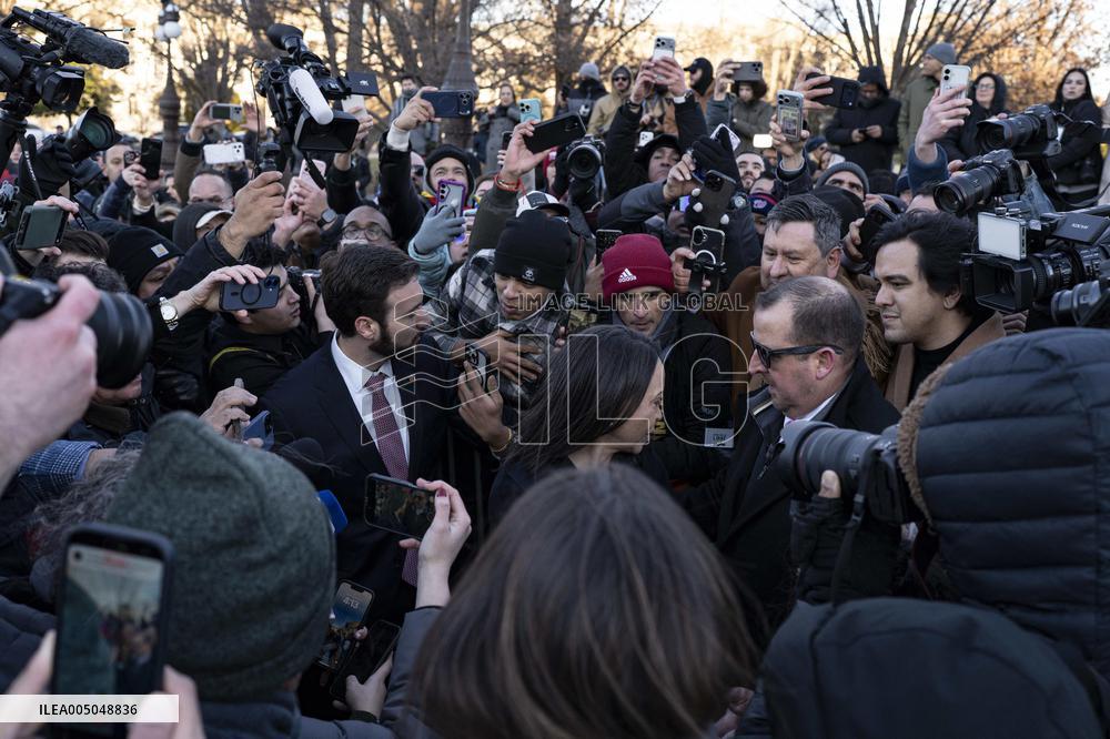María Corina Machado Visits US Capitol