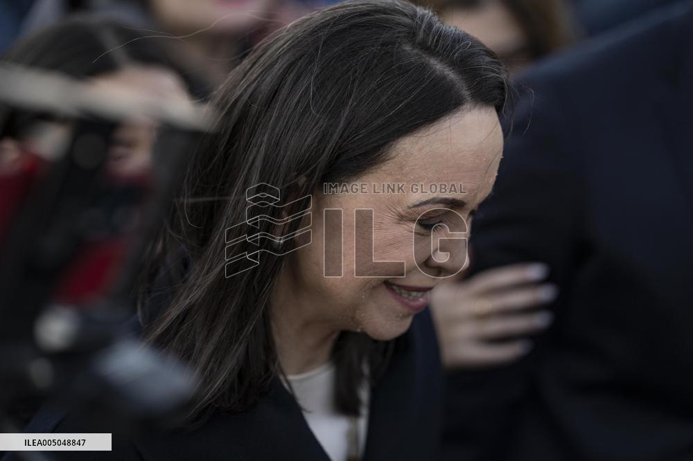 María Corina Machado Visits US Capitol