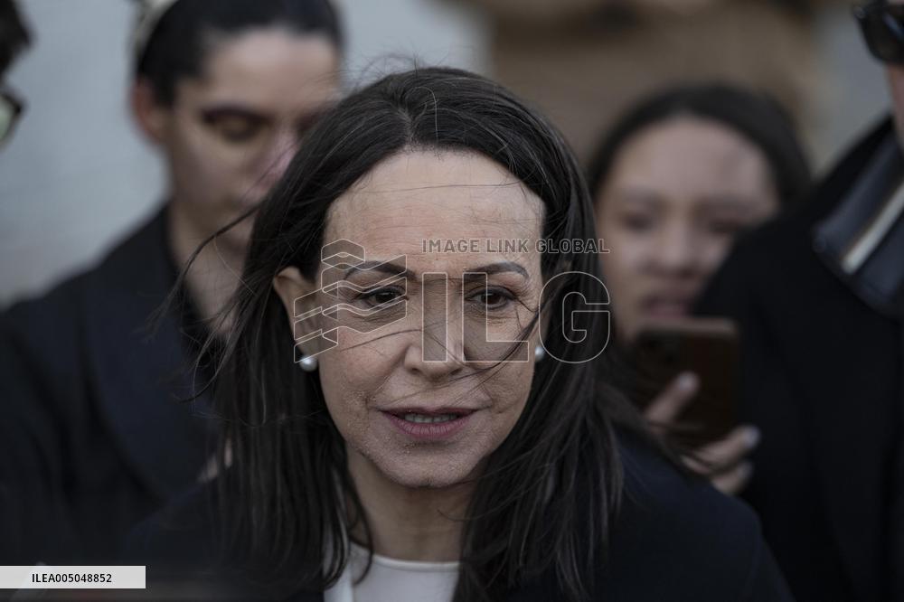 María Corina Machado Visits US Capitol