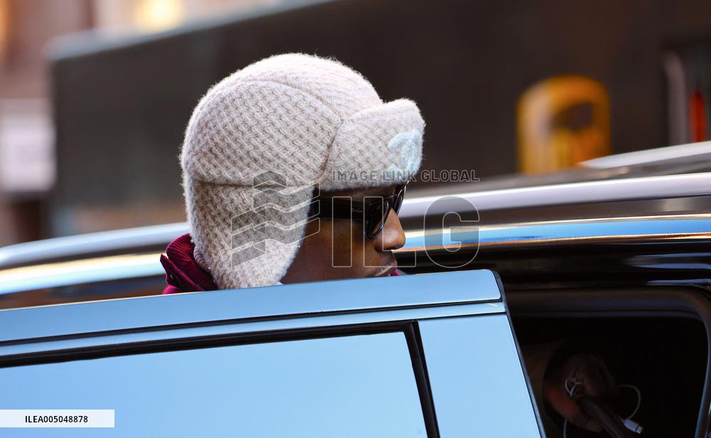 ASAP Rocky out in New York