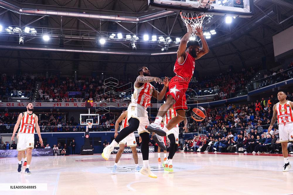 BASKET - Euroleague - EA7 Emporio Armani Milano vs Crvena Zvezda Meridianbet Belgrade