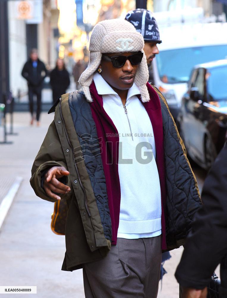 ASAP Rocky out in New York