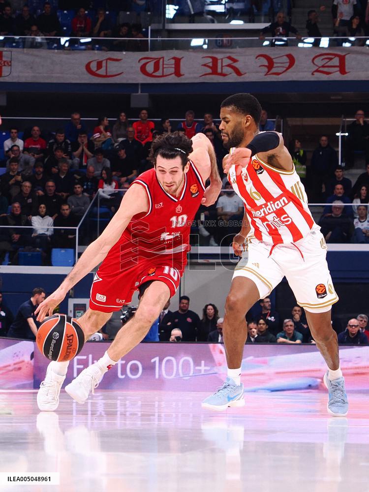 BASKET - Euroleague - EA7 Emporio Armani Milano vs Crvena Zvezda Meridianbet Belgrade