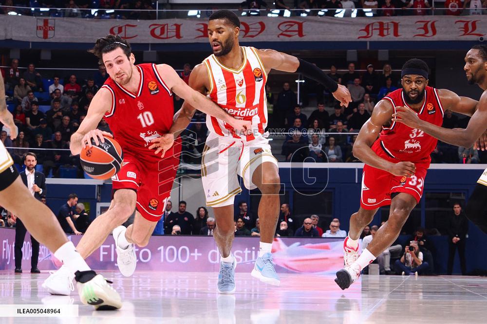 BASKET - Euroleague - EA7 Emporio Armani Milano vs Crvena Zvezda Meridianbet Belgrade