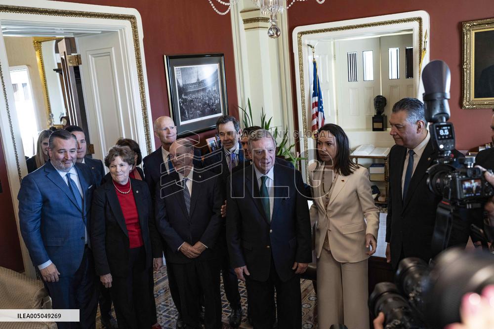 María Corina Machado Visits US Capitol