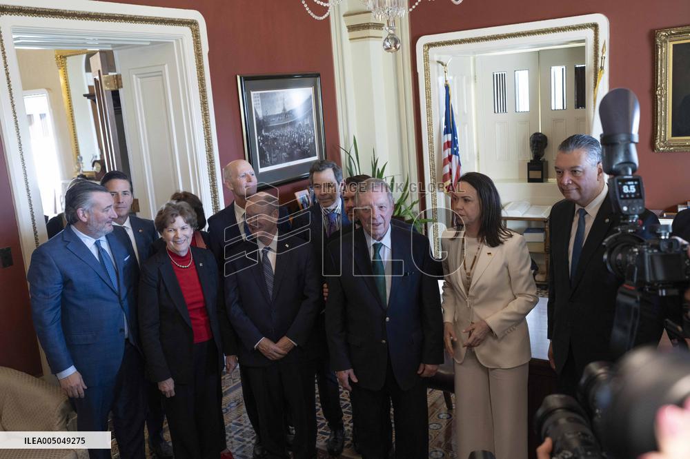 María Corina Machado Visits US Capitol