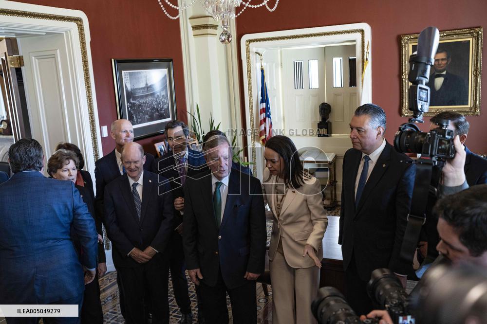 María Corina Machado Visits US Capitol