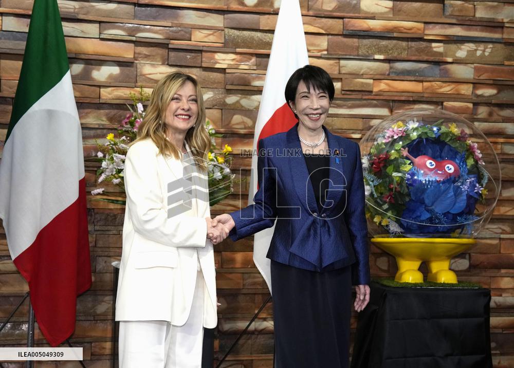 Italy's PM Meloni in Tokyo