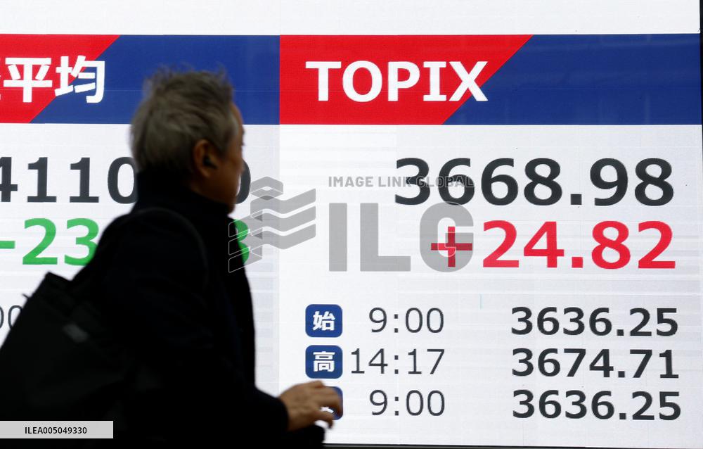 Topix hits record high