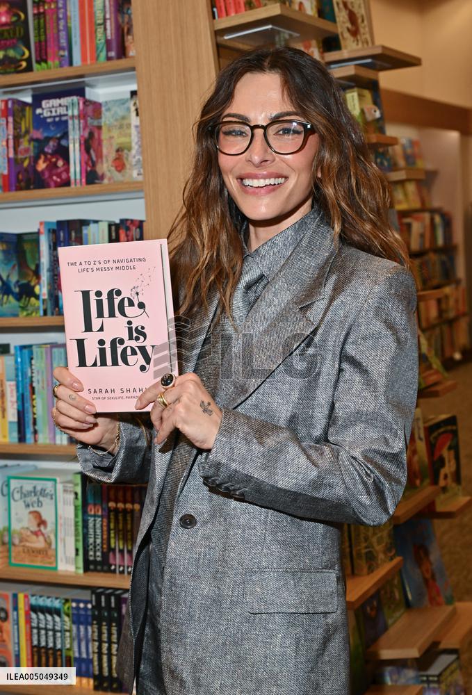 Sarah Shahi book signing