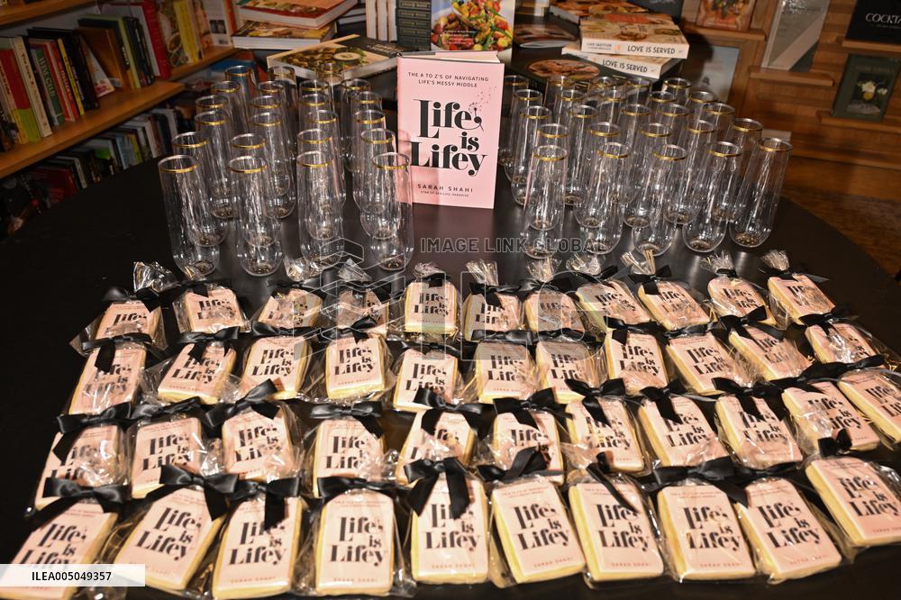 Sarah Shahi book signing