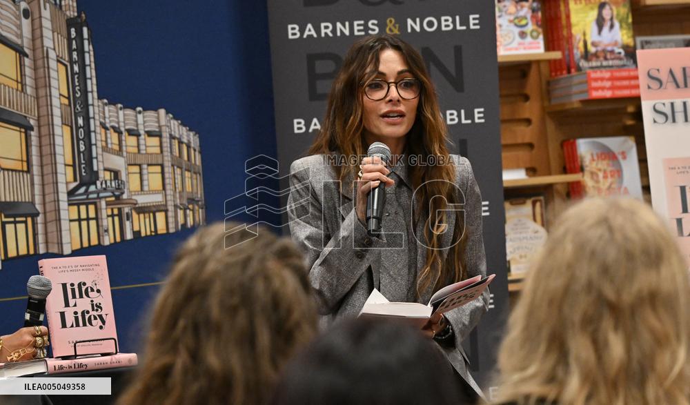 Sarah Shahi book signing