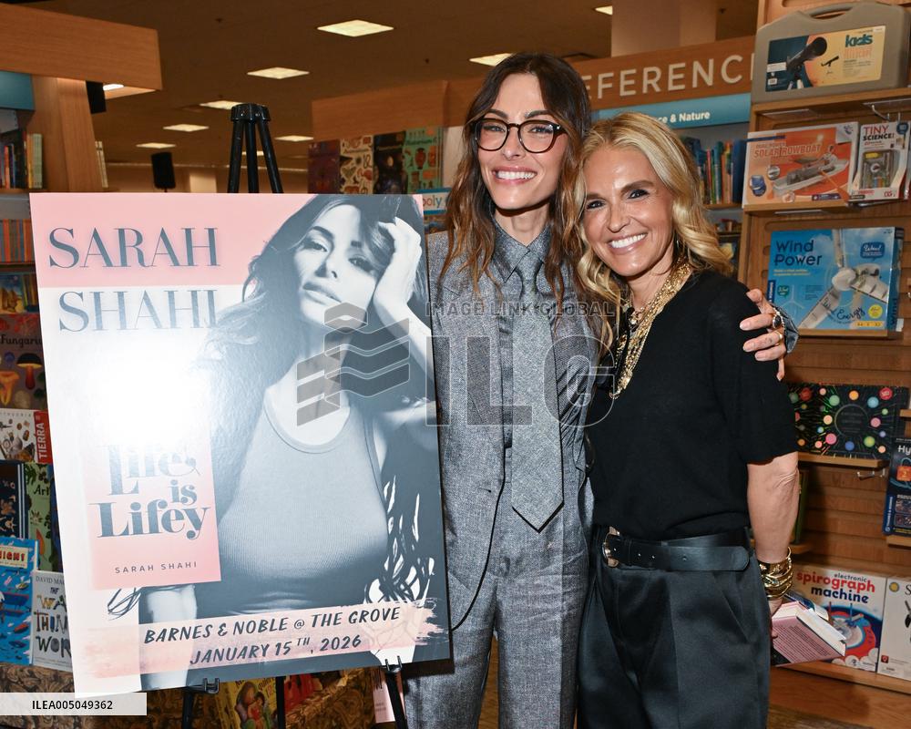 Sarah Shahi book signing