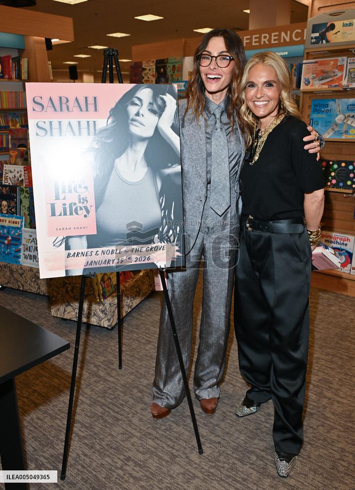 Sarah Shahi book signing