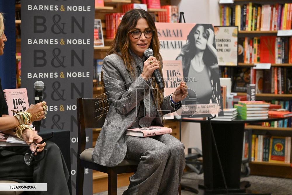 Sarah Shahi book signing