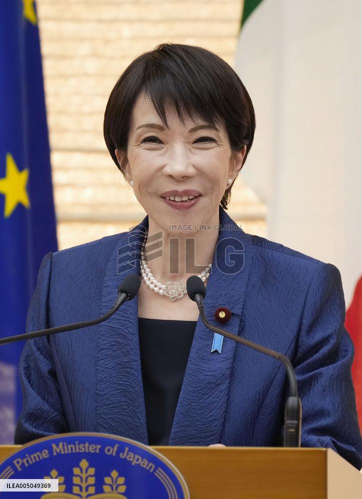 Japan-Italy talks in Tokyo