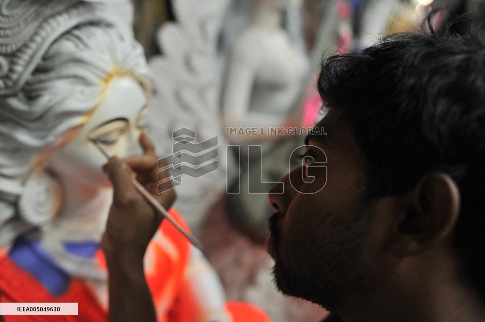 Saraswati Puja Preparation in Chattogram - Bangladesh