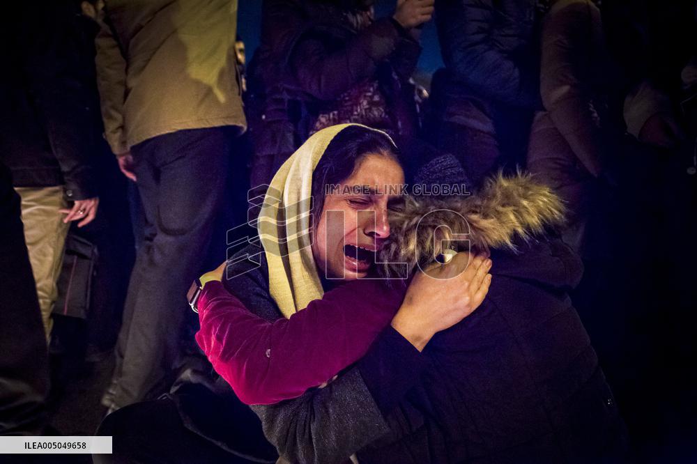 Tehran Students Rally for Plane Crash Victims - Iran