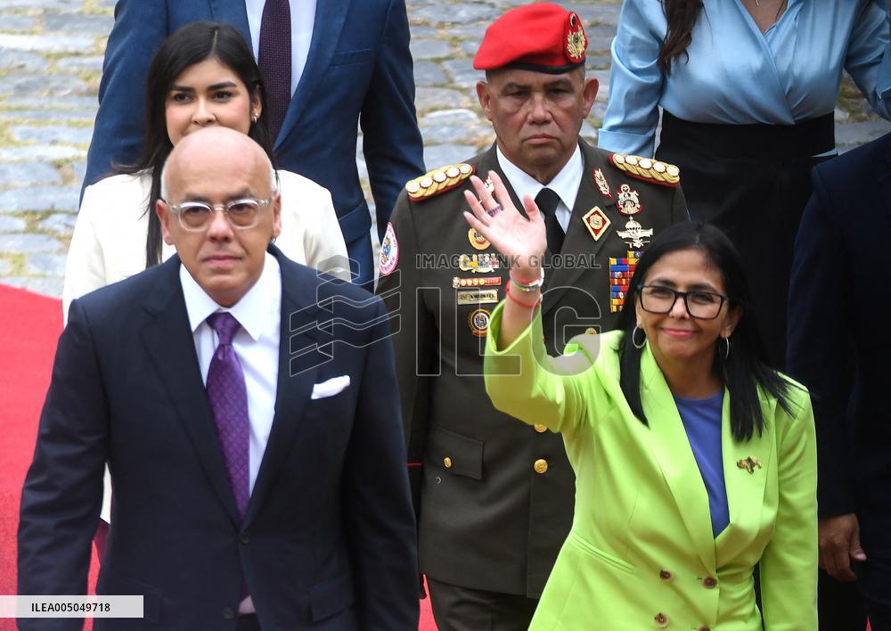 Venezuelan Acting President Delivers Her Annual Report - Caracas