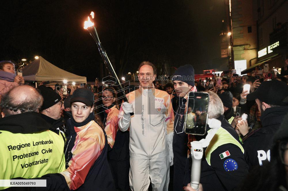 Olympic Flame Arrives In Pavia - Italy