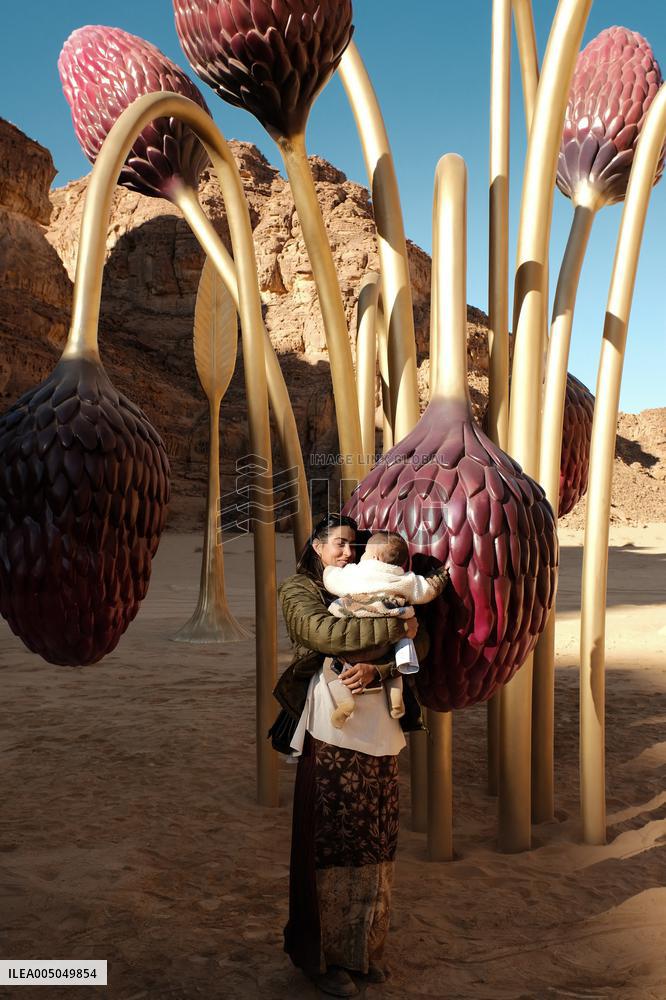 Art Exhibition Desert X AlUla - Saudi Arabia