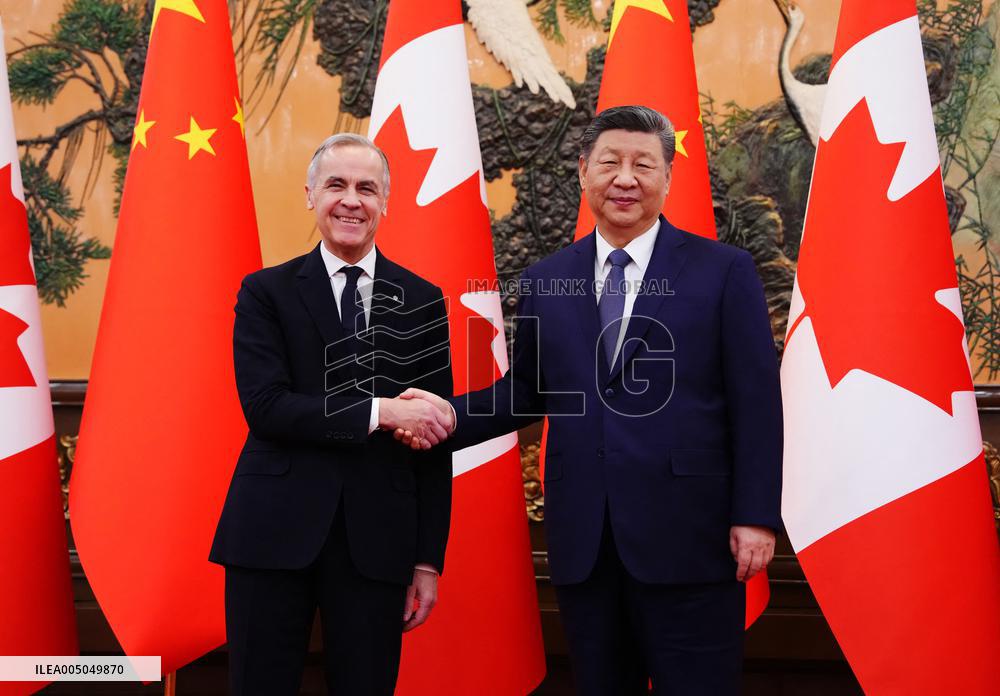 Prime Minister Mark Carney Meets Xi Jinping - Beijing