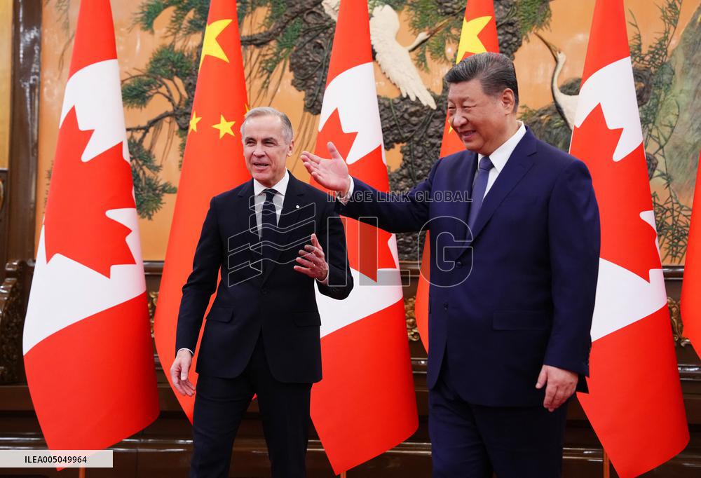 Prime Minister Mark Carney Meets Xi Jinping - Beijing