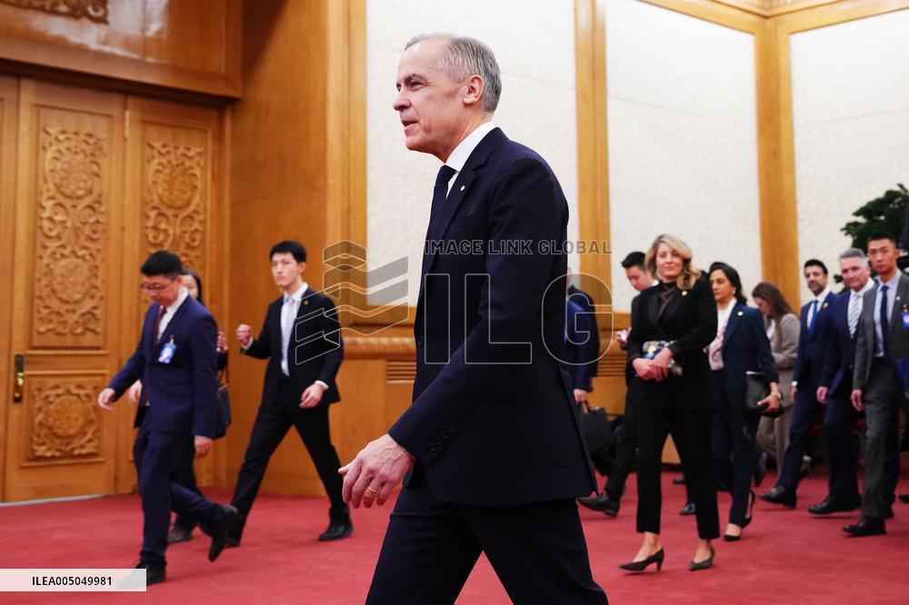 Prime Minister Mark Carney Meets Xi Jinping - Beijing