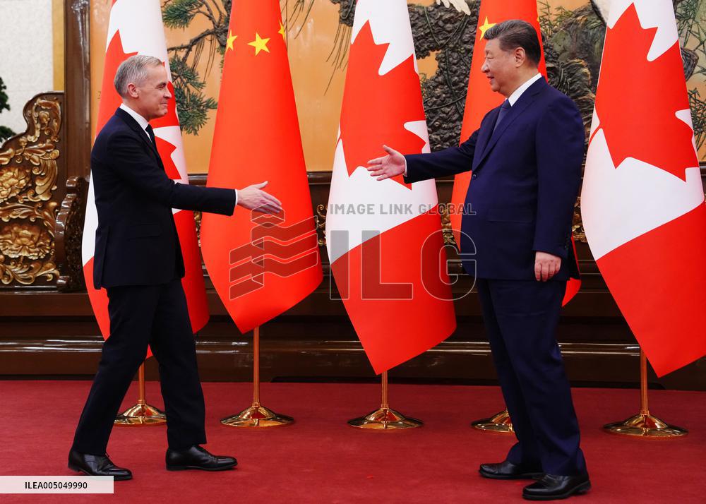 Prime Minister Mark Carney Meets Xi Jinping - Beijing