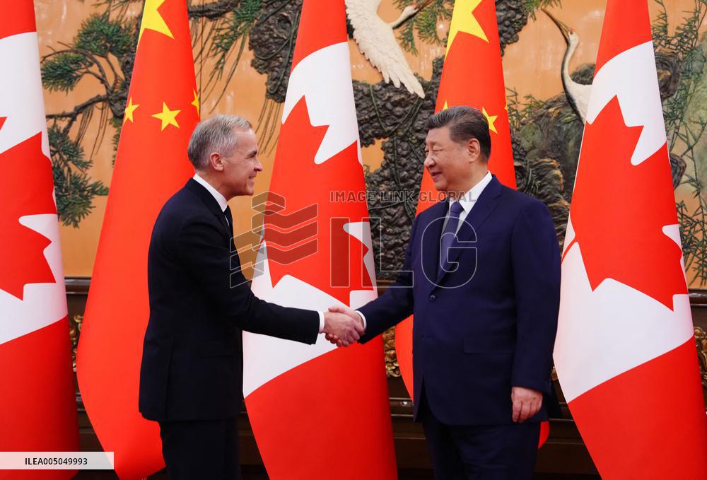 Prime Minister Mark Carney Meets Xi Jinping - Beijing