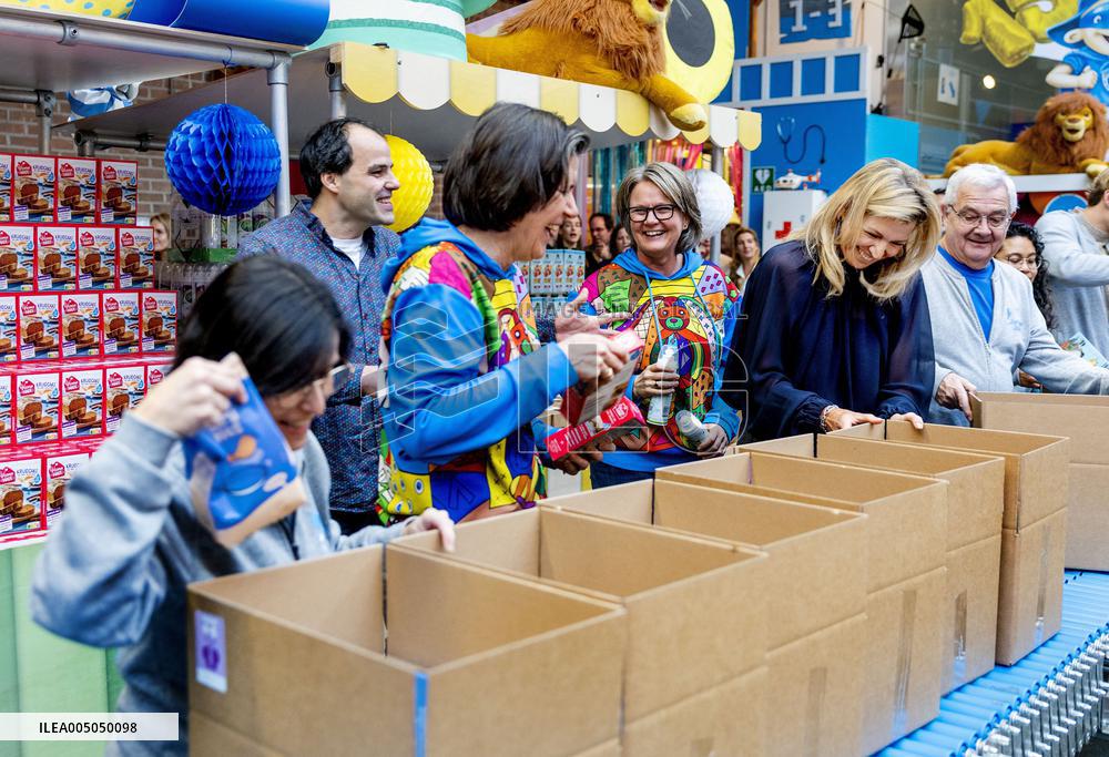 Queen Maxima Visits Jarige Job Wesley Foundation - Netherlands
