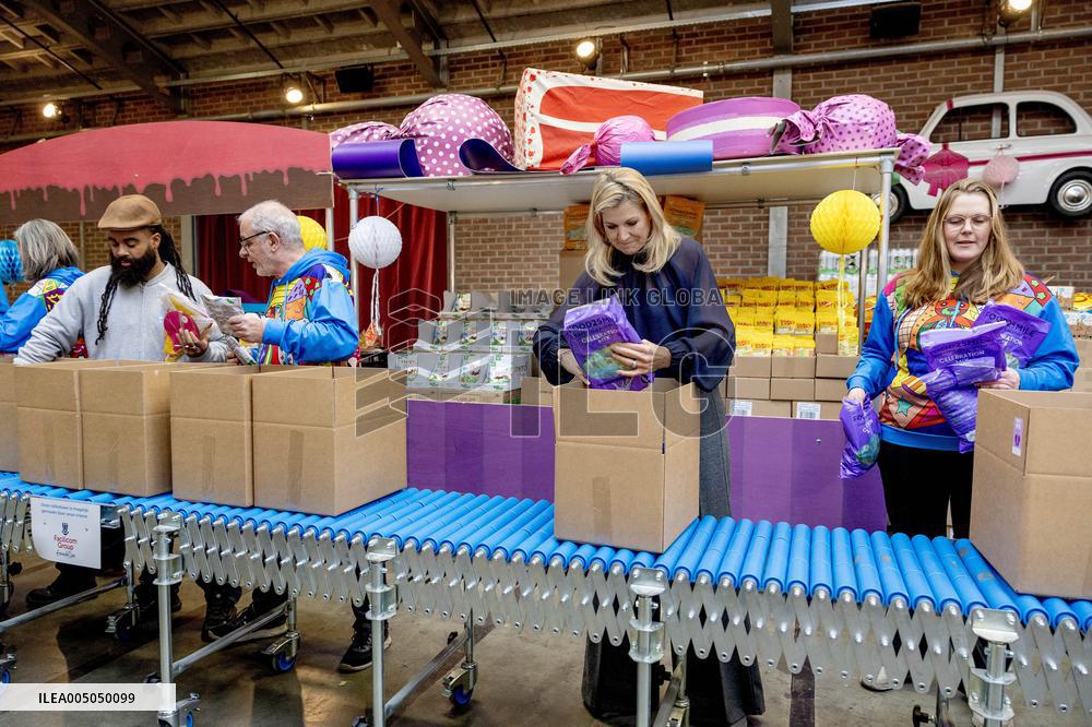 Queen Maxima Visits Jarige Job Wesley Foundation - Netherlands