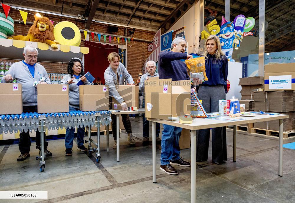 Queen Maxima Visits Jarige Job Wesley Foundation - Netherlands