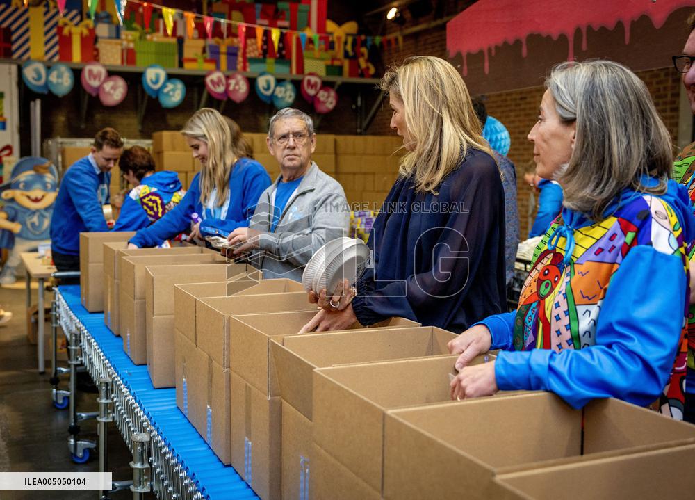 Queen Maxima Visits Jarige Job Wesley Foundation - Netherlands