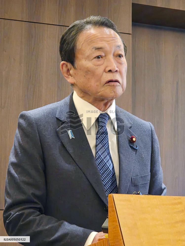Aso-Lee talks in Seoul