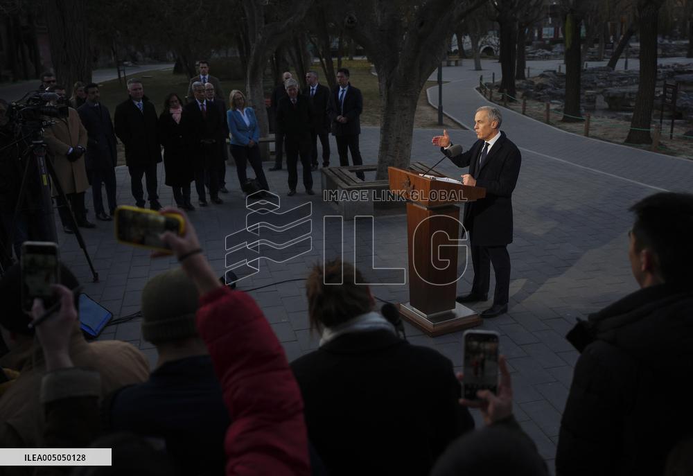 Prime Minister Mark Carney in Beijing