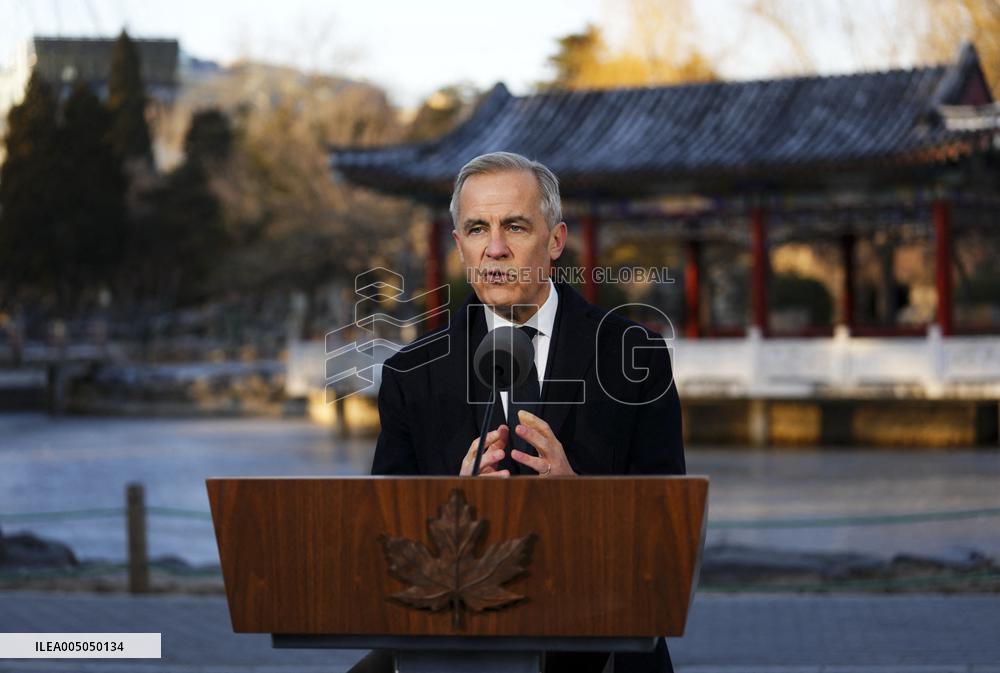 Prime Minister Mark Carney in Beijing