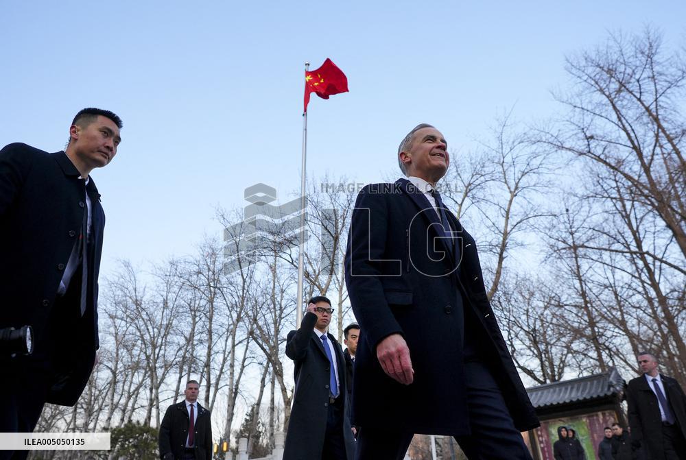 Prime Minister Mark Carney in Beijing