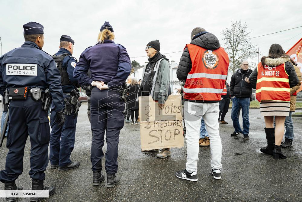 Gerard Larcher Visits Tarn-et-Garonne - France