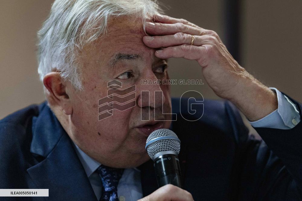 Gerard Larcher Visits Tarn-et-Garonne - France