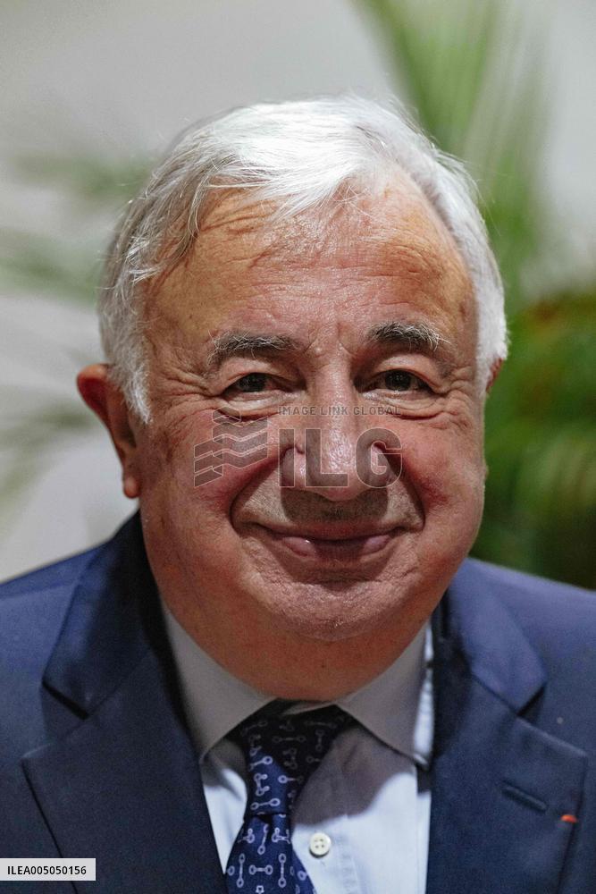 Gerard Larcher Visits Tarn-et-Garonne - France