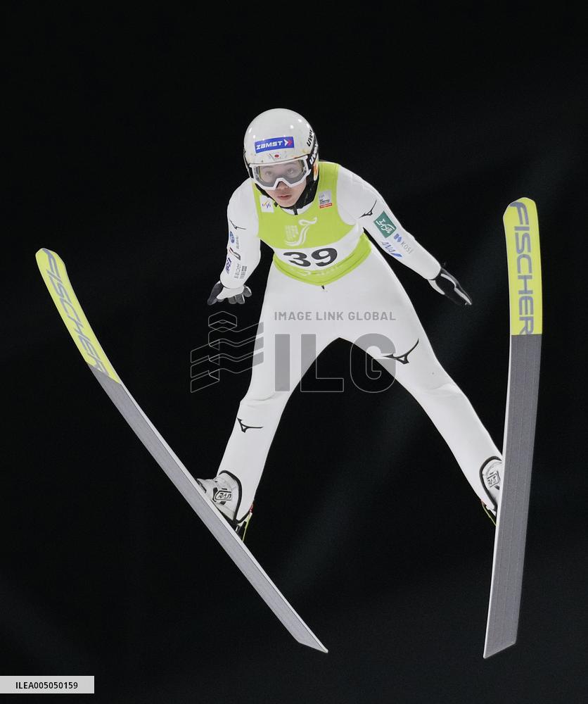 Ski jumping: World Cup in China