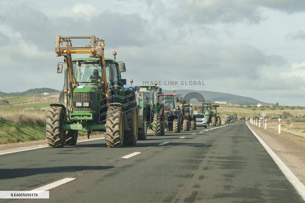 Farmers Protest Against CAP and Mercosur Cuts - Spain